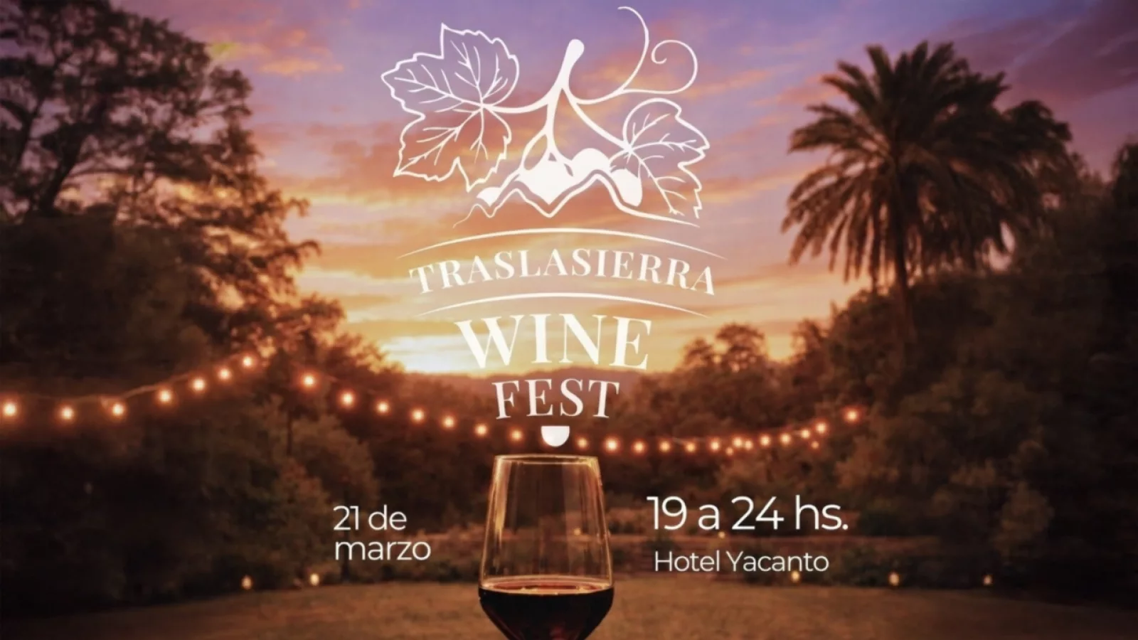 El Traslasierra Wine Fest llega a San Javier