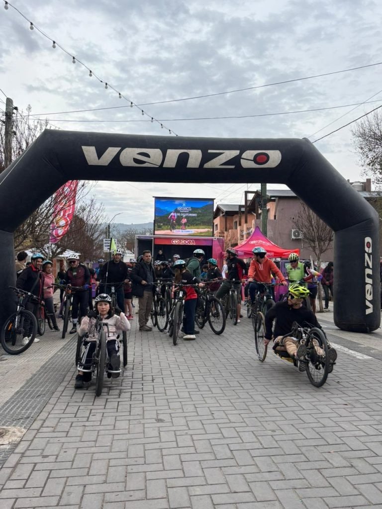 La Cumbre fue escenario del lanzamiento del Mes del Cicloturismo 2026