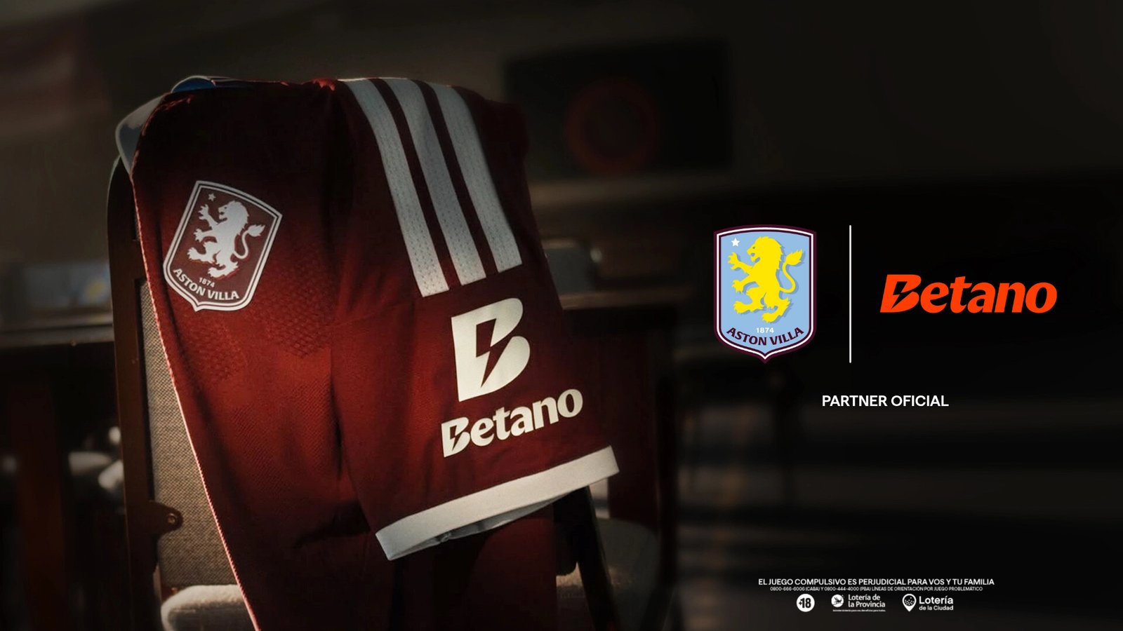 Aston Villa extiende su alianza con Betano